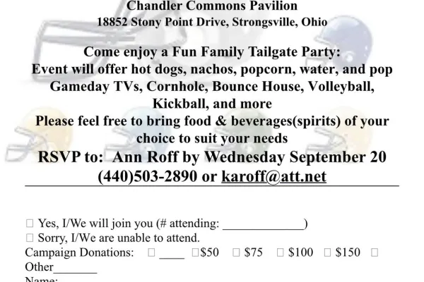 Ann Roff Fundraiser