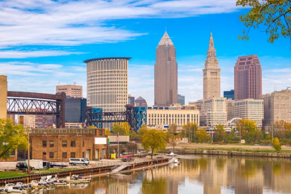 Picture of the Cleveland skyline