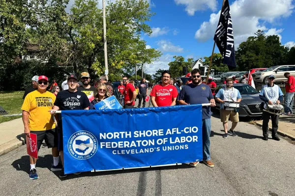 North Shore volunteers at the Labor Day parade