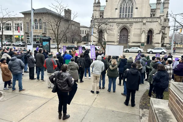 Rally for SEIU at CSU