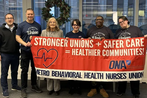 ONA Nurses are fighting for a fair contract