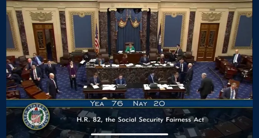 Senate voted 76-20 in favor of HR 82