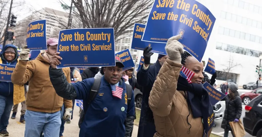 AFGE picket