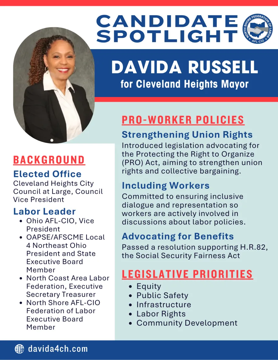 Davida Russell for Cleveland Heights Mayor