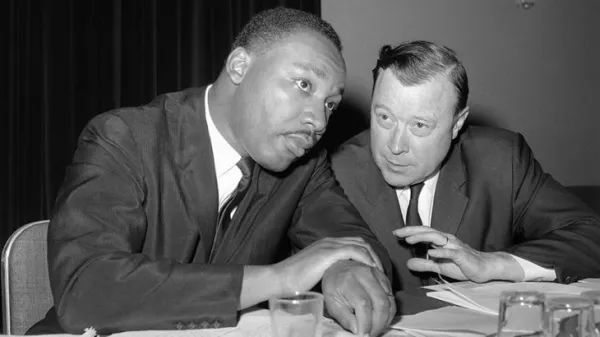 Dr King and Walter Reuther